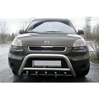 Defensa Delantera (Acero Inoxidable) Kia Soul I 2008-2013 foto 2