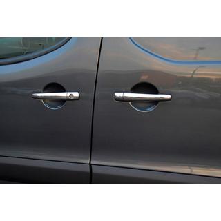 Cubiertas Cromadas para Manijas de Puerta (2 uds., Acero Inoxidable) foto 1