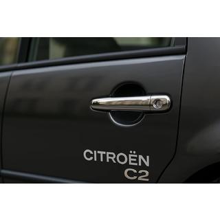 Cubiertas Cromadas para Manijas de Puerta (2 uds., Acero Inoxidable) foto 4