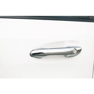 Cubiertas Cromadas para Manijas de Puerta (4 uds, Acero Inoxidable) foto 3