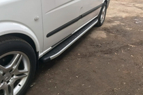 Mercedes Viano 2004-2014 Estribos laterales Alliance (2 uds., aluminio) foto 2