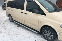 Mercedes Viano 2004-2014 Estribos laterales Alliance (2 uds., aluminio) foto 8