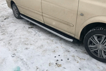 Mercedes Viano 2004-2014 Estribos laterales Alliance (2 uds., aluminio) foto 9