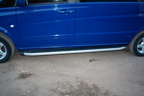 Mercedes Viano 2004-2014 Estribos laterales Alliance (2 uds., aluminio) foto 10