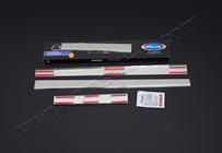 Alfa Romeo 147 2000-2010 Protecciones de umbral OmsLine acero inoxidable foto 4