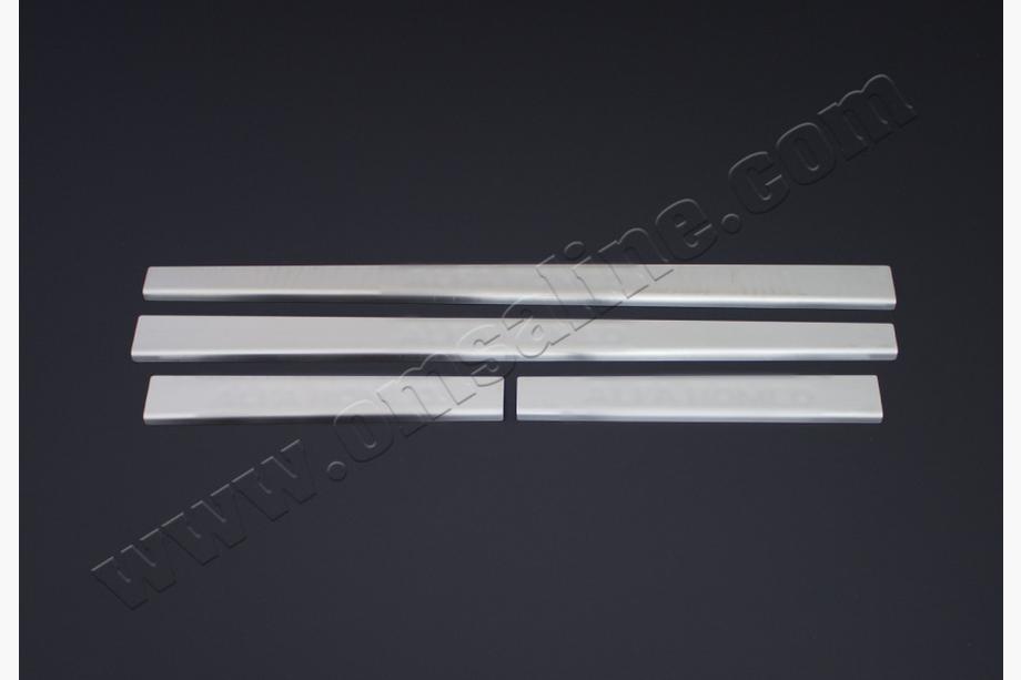 Alfa Romeo 147 2000-2010 Protecciones de umbral OmsLine acero inoxidable Foto 3
