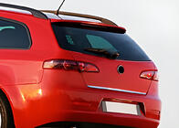 Alfa Romeo 159 2005–2011 Moldura maletero acero inoxidable foto 1