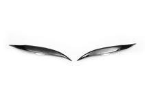 Mercedes Sprinter W906 2006–2018 Pestañas Faros Rectas (negras, ABS, 2006-2013) foto 6