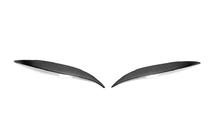 Mercedes Sprinter W906 2006–2018 Pestañas Faros Rectas (negras, ABS, 2006-2013) foto 8