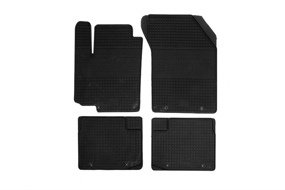 Suzuki SX4 S-Cross 2013-2016 Alfombrillas de goma (4 uds, Polytep) Image