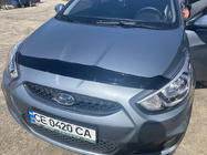 Hyundai Accent 2011-2017 Deflector de capó 2011-2017 (ANV) foto 2