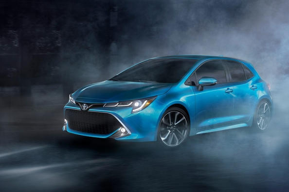 El hatchback Toyota Corolla 2019 el modelo del año