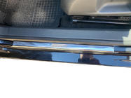 Volkswagen Golf 6 2008-2014 Protector de umbral Carmos V1 acero inoxidable 4 puertas foto 3