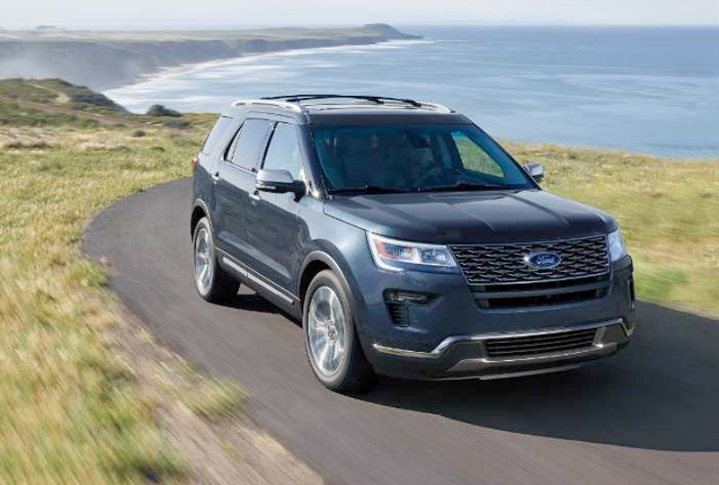 La quinta generación de la camioneta Ford Explorer