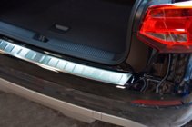 Audi Q2 2016- Protector de parachoques trasero OmsaLine (acero inoxidable) foto 6