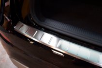 Audi Q2 2016- Protector de parachoques trasero OmsaLine (acero inoxidable) foto 4