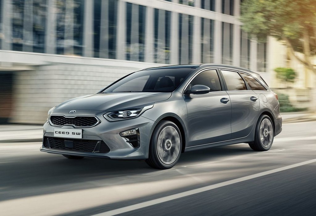 El examen de camioneta Kia Ceed SW de la tercera generación