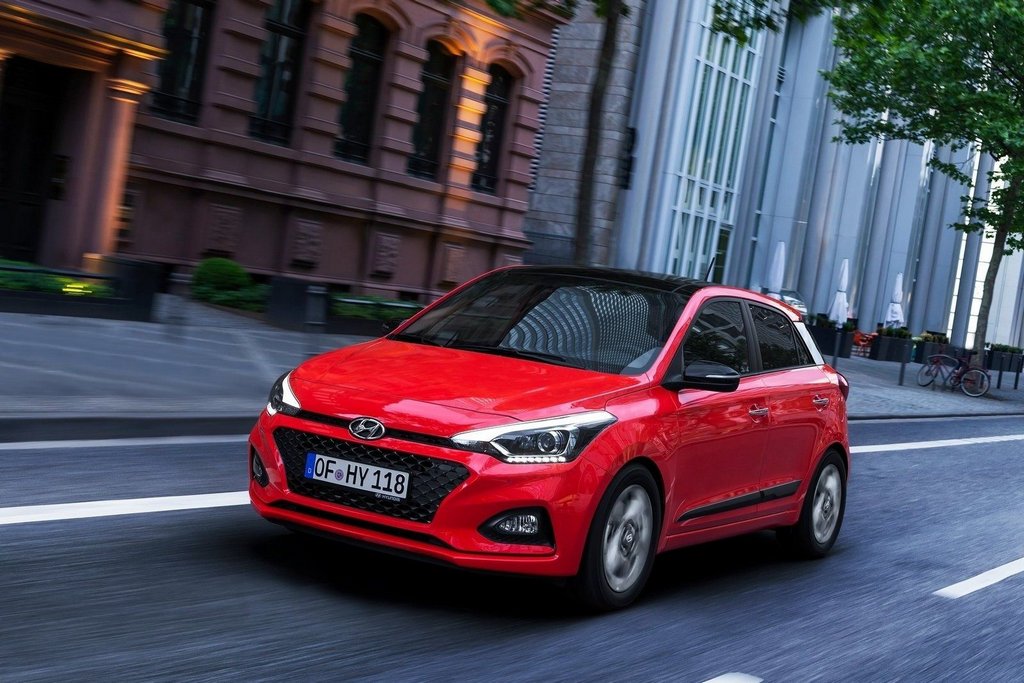 Actualizado cinco puertas hatchback Hyundai i20