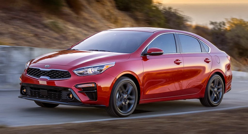 Sedán Kia Cerato de la cuarta generación