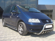 Ford Galaxy 1995-2006 Defensa Delantera WT003 (Acero Inoxidable) foto 2