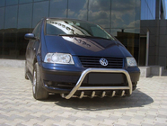 Ford Galaxy 1995-2006 Defensa Delantera WT003 (Acero Inoxidable) foto 1