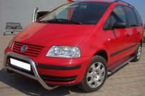 Ford Galaxy 1995-2006 Defensa Delantera WT005 (Acero Inoxidable) foto 2