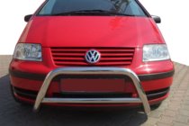 Ford Galaxy 1995-2006 Defensa Delantera WT005 (Acero Inoxidable) foto 1