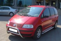 Ford Galaxy 1995-2006 Defensa Delantera WT005 (Acero Inoxidable) foto 3
