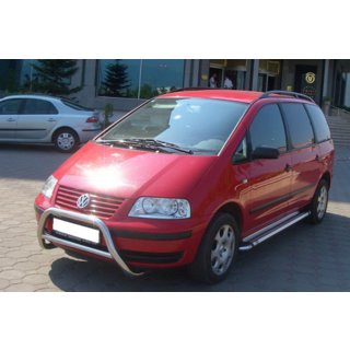 Defensa Delantera WT005 (Acero Inoxidable) Ford Galaxy 1995-2006 foto 3