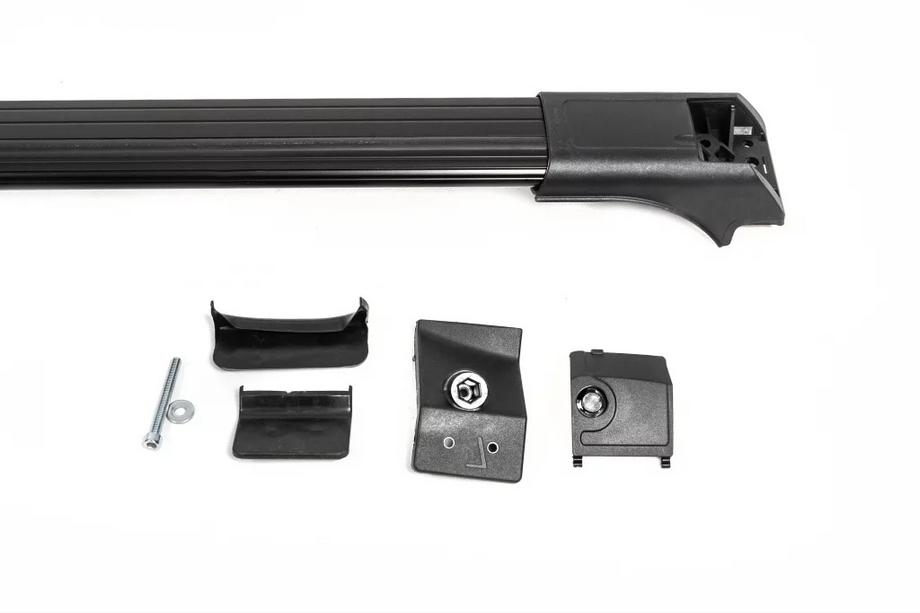 Ford Galaxy 1995-2006 Barras de techo para rieles sin cerradura (2 uds) Negro Foto 9