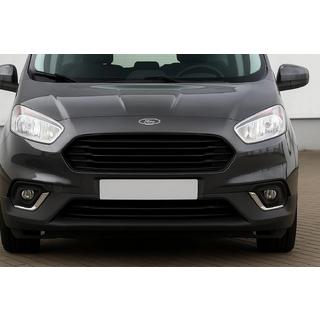 Cubiertas para faros antiniebla (2018↗, 2 uds, acero inoxidable) Ford Courier 2014-2023 foto 1