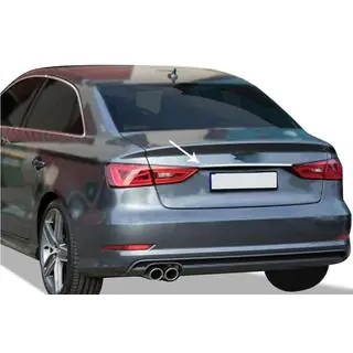 Moldura sobre la matrícula Sedan (acero inoxidable) foto 1