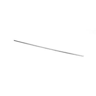 Moldura cromada sobre la matrícula (2015-2018, sedán, acero inoxidable)