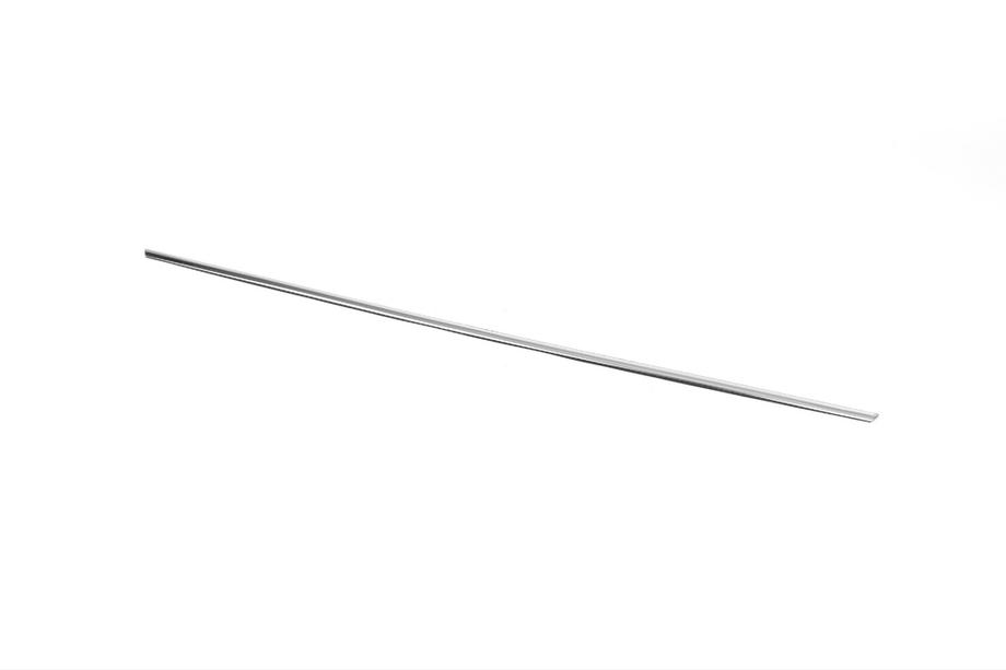 Audi A6 C7 2011-2017 Moldura cromada sobre la matrícula (2015-2018, sedán, acero inoxidable) Image