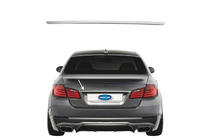 BMW 5 Series F10/F11 2010–2016 Moldura SD de acero inoxidable sobre la matrícula foto 8