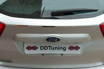 Ford C-Max/Grand C-Max 2010-2019 Moldura cromada sobre la matrícula OmsaLine (acero inoxidable) foto 6