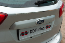 Ford C-Max/Grand C-Max 2010-2019 Moldura cromada sobre la matrícula OmsaLine (acero inoxidable) foto 3