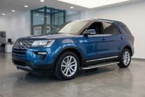 Ford Explorer 2011-2019 Estribos Laterales Maydos V2 (2 uds., Aluminio y Acero Inoxidable) foto 1