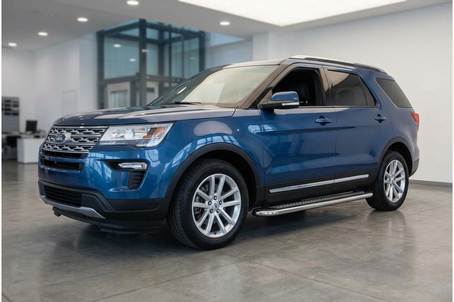 Ford Explorer 2011-2019 Estribos Laterales Maydos V2 (2 uds., Aluminio y Acero Inoxidable) Image
