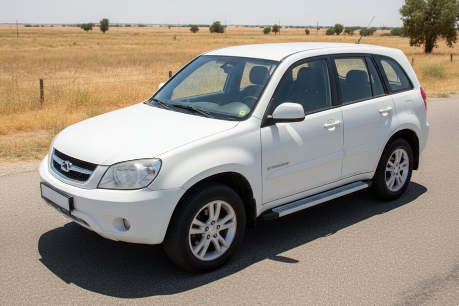 Chery Tiggo 1 2005-2016 Estribos Laterales Maya V2 (2 uds., Aluminio) Image