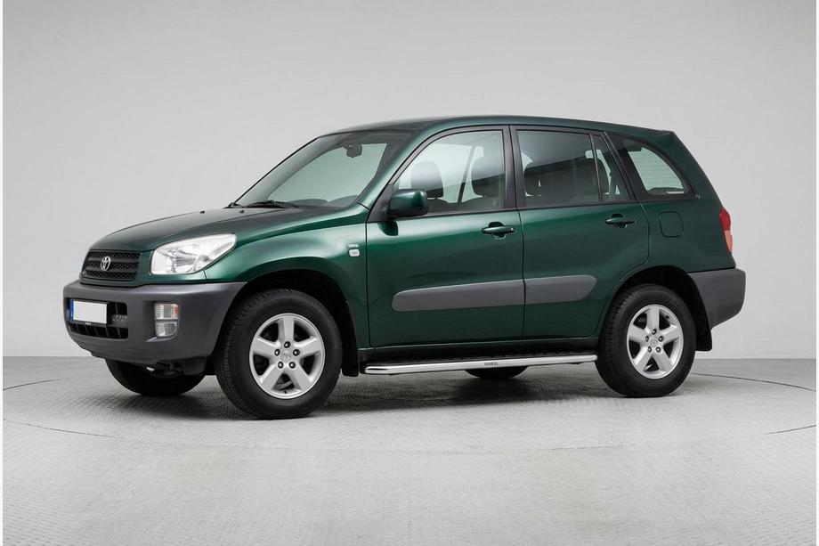 Toyota Rav 4 2001-2005 Estribos Laterales Maydos V1 (2 uds., Aluminio y Acero Inoxidable) Image