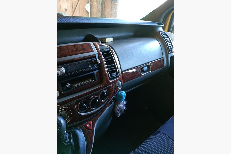 Nissan Primastar 2002-2014 Cubiertas de Panel de Salpicadero Negro Foto 10