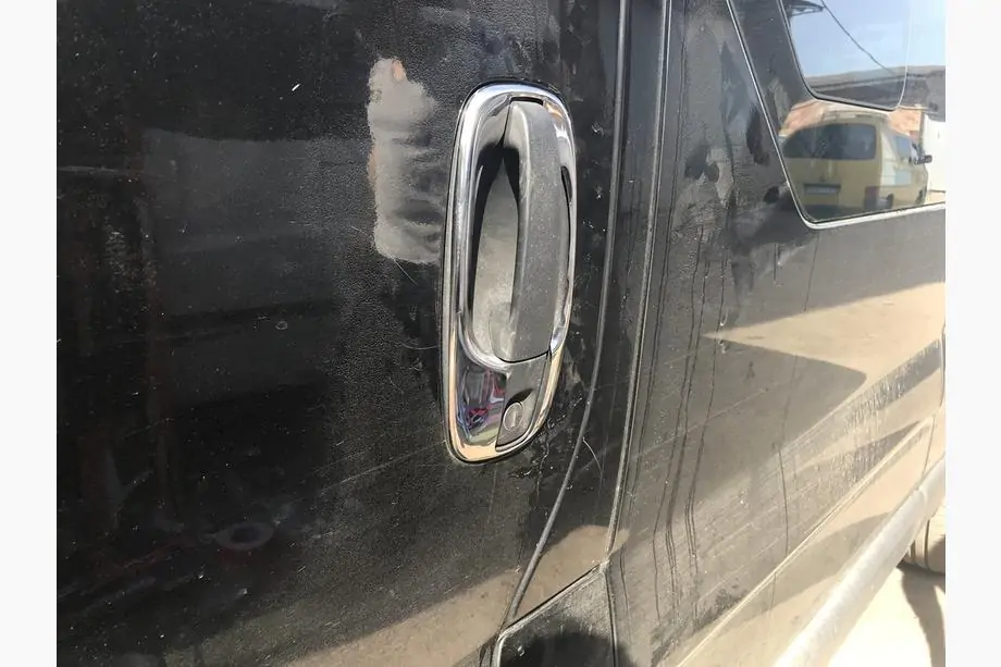 Opel Vivaro 2001–2015 Embellecedores de manillas (4 uds, acero inoxidable) Foto 5