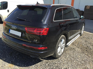 Audi Q7 2015–2026 Estribos Laterales Maya V4 (2 uds., Aluminio) foto 3