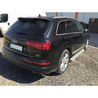 Estribos Laterales Maya V4 (2 uds., Aluminio) Audi Q7 2015–2026 foto 3