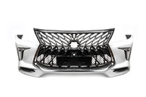Lexus LX570/450d 2008-2022 Parachoques delantero para 2008-2015 estilo restyling (imprimado para pintar) foto 3