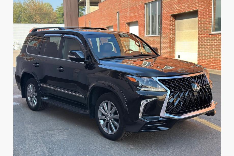 Lexus LX570/450d 2008-2022 Parachoques delantero para 2008-2015 estilo restyling (imprimado para pintar) Negro Foto 13