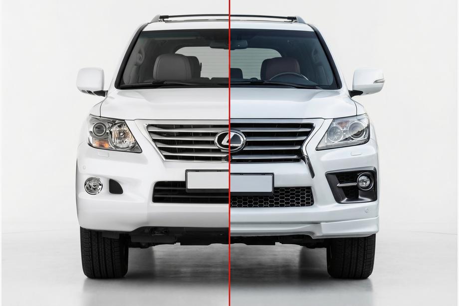 Lexus LX570/450d 2008-2022 Kit de Carroceria Facelift Coche 2008-2012 a 2012-2016 F-Sport Image
