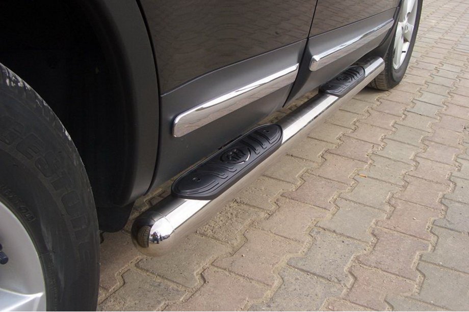 Nissan Qashqai 2010-2014 Tubos Laterales (2 uds., Acero Inoxidable) Foto 5