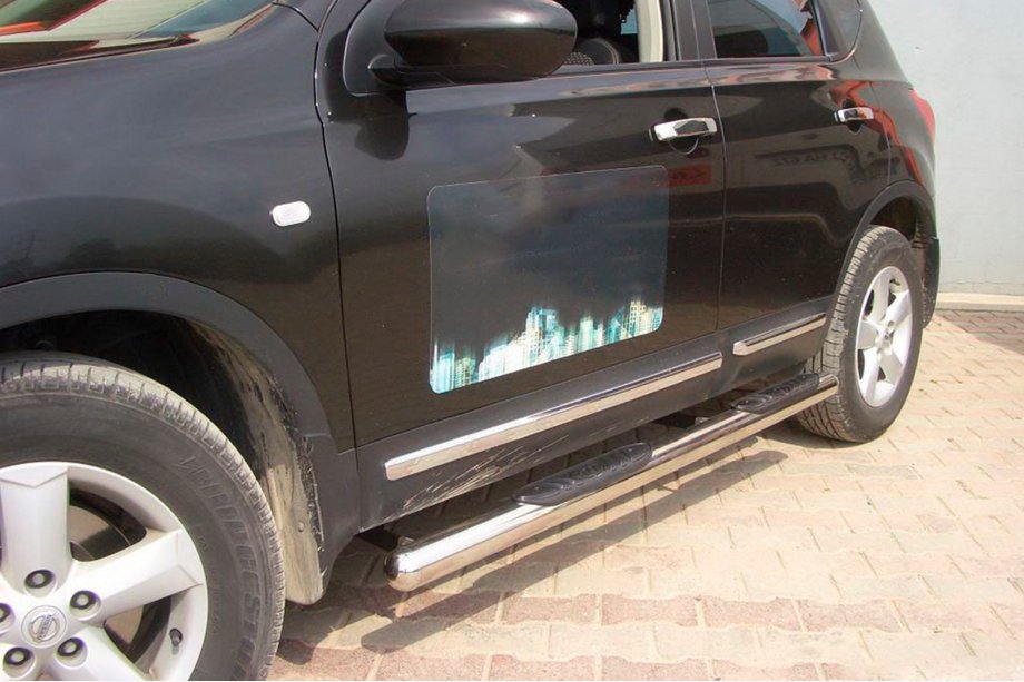 Nissan Qashqai 2010-2014 Tubos Laterales (2 uds., Acero Inoxidable) Image